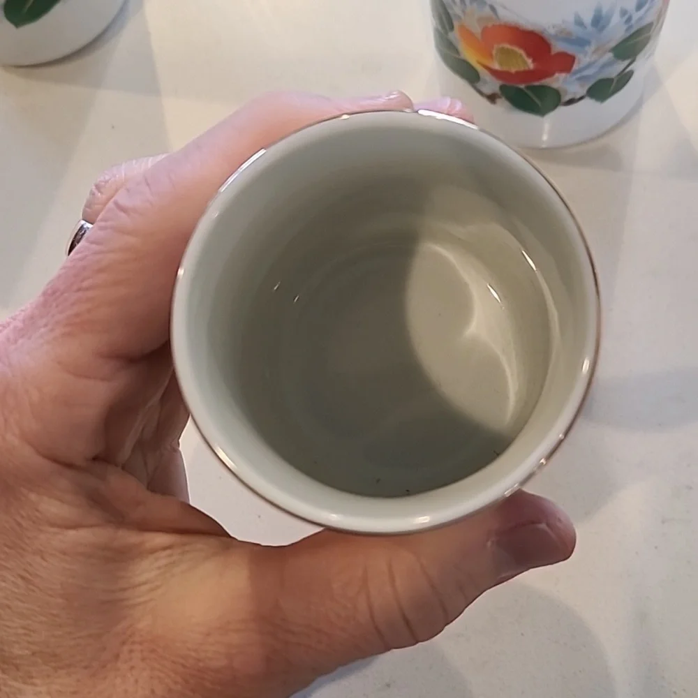 VINTAGE Japanese Tea Cups 4 OUNCES